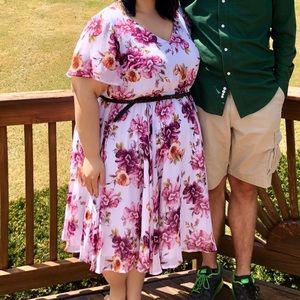 Torrid size 2 floral dress